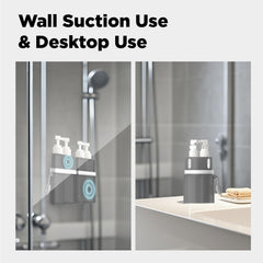 TechoEcho suction cup mount sticks to smooth surfaces for quick access.