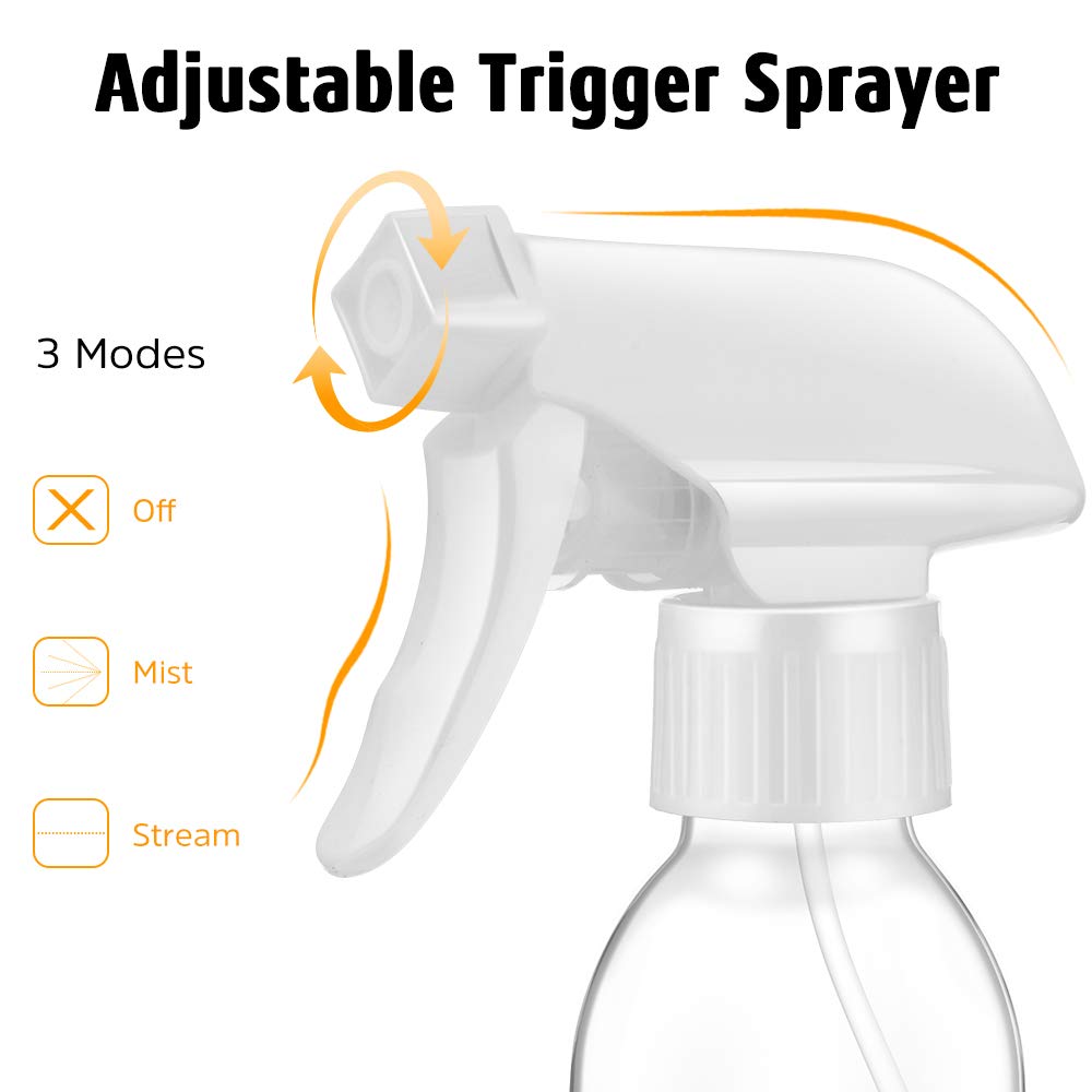 Tecohouse spray bottle with funnel and pipettes for easy filling.