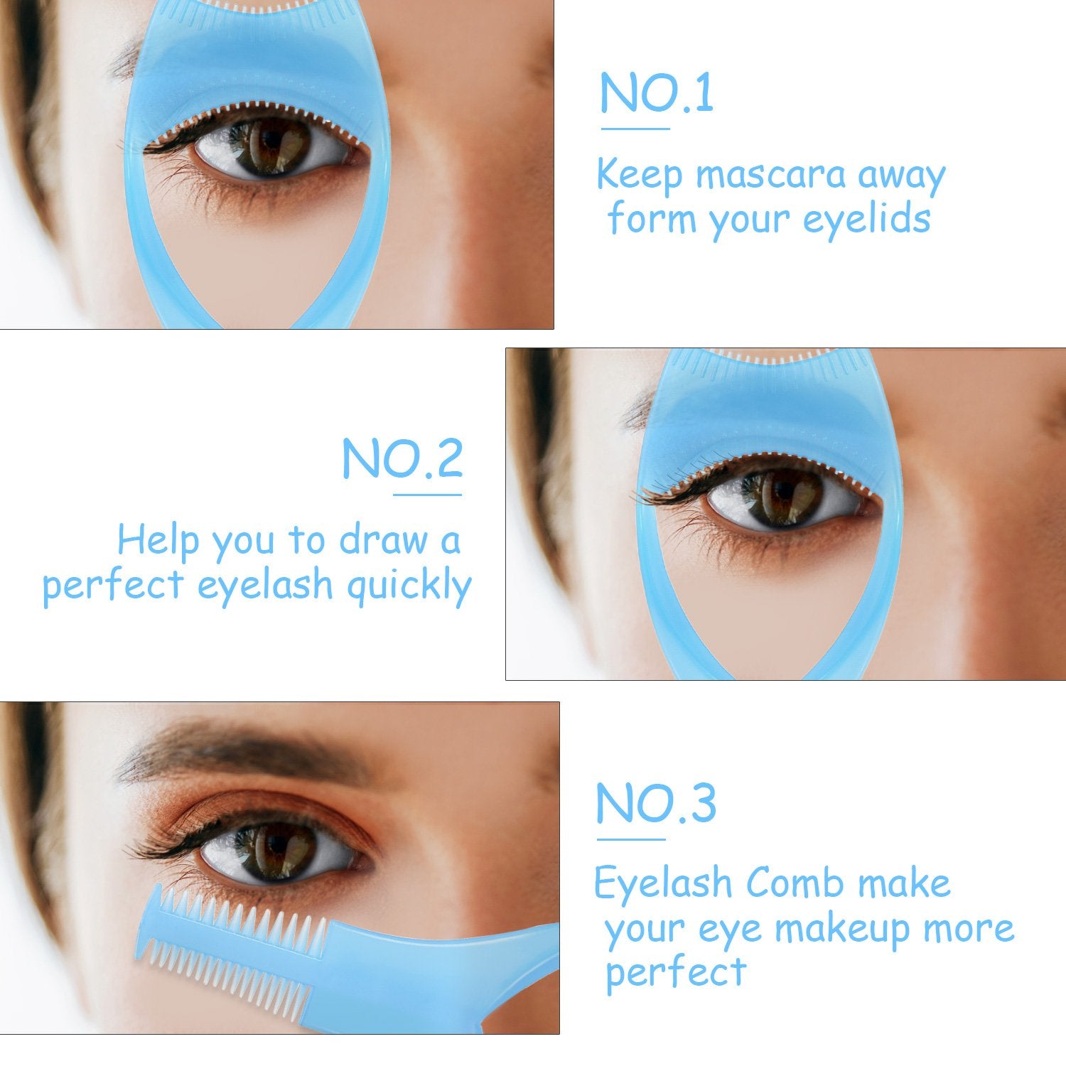 TecUnite Compact lightweight eyelash tool fits in makeup bag.