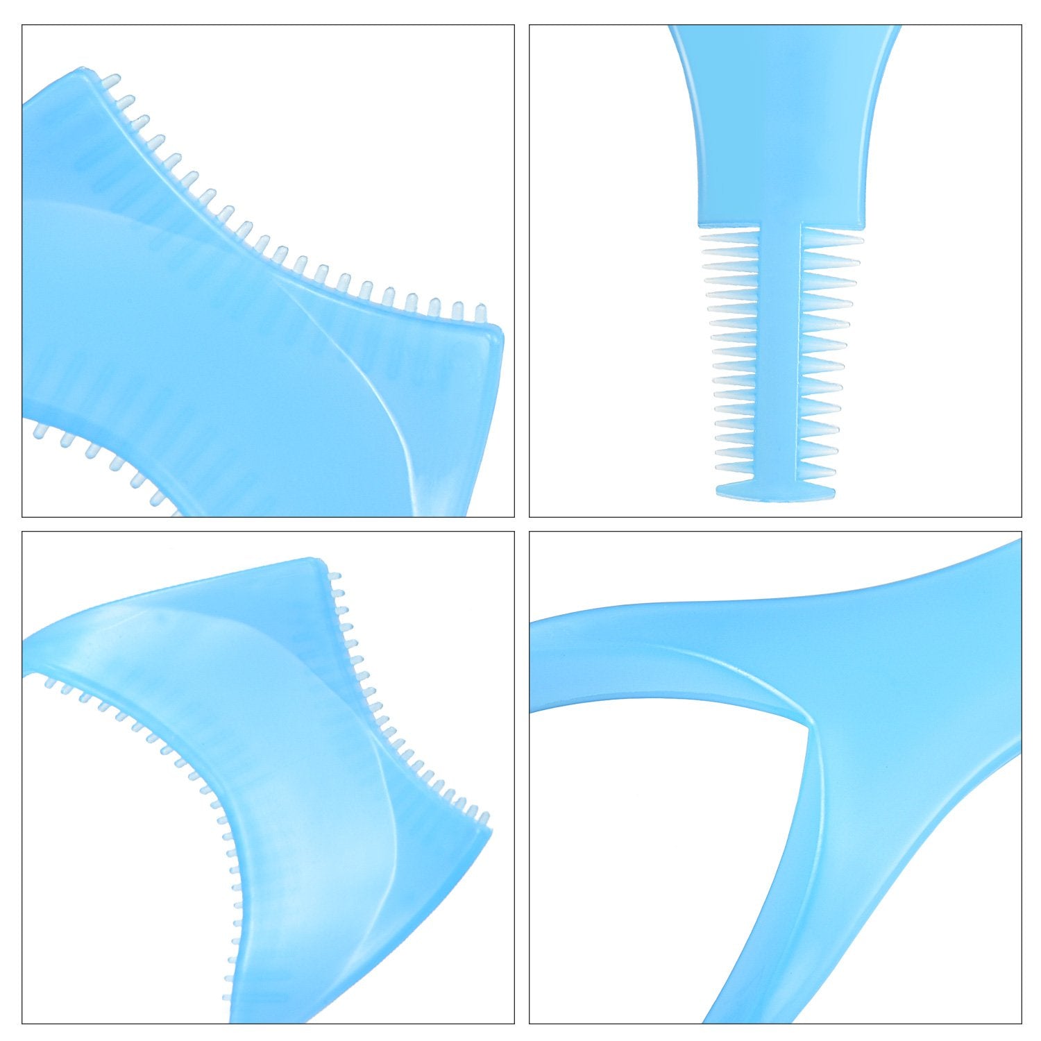 TecUnite Curved comb design supports even mascara distribution.