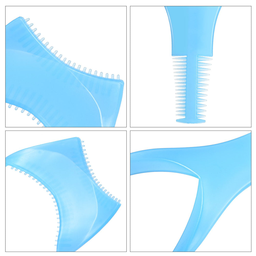 TecUnite Curved comb design supports even mascara distribution.