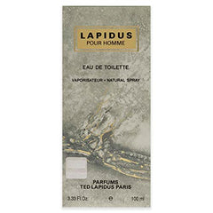 Ted Lapidus spray mist captures light aroma for fresh daytime moments.