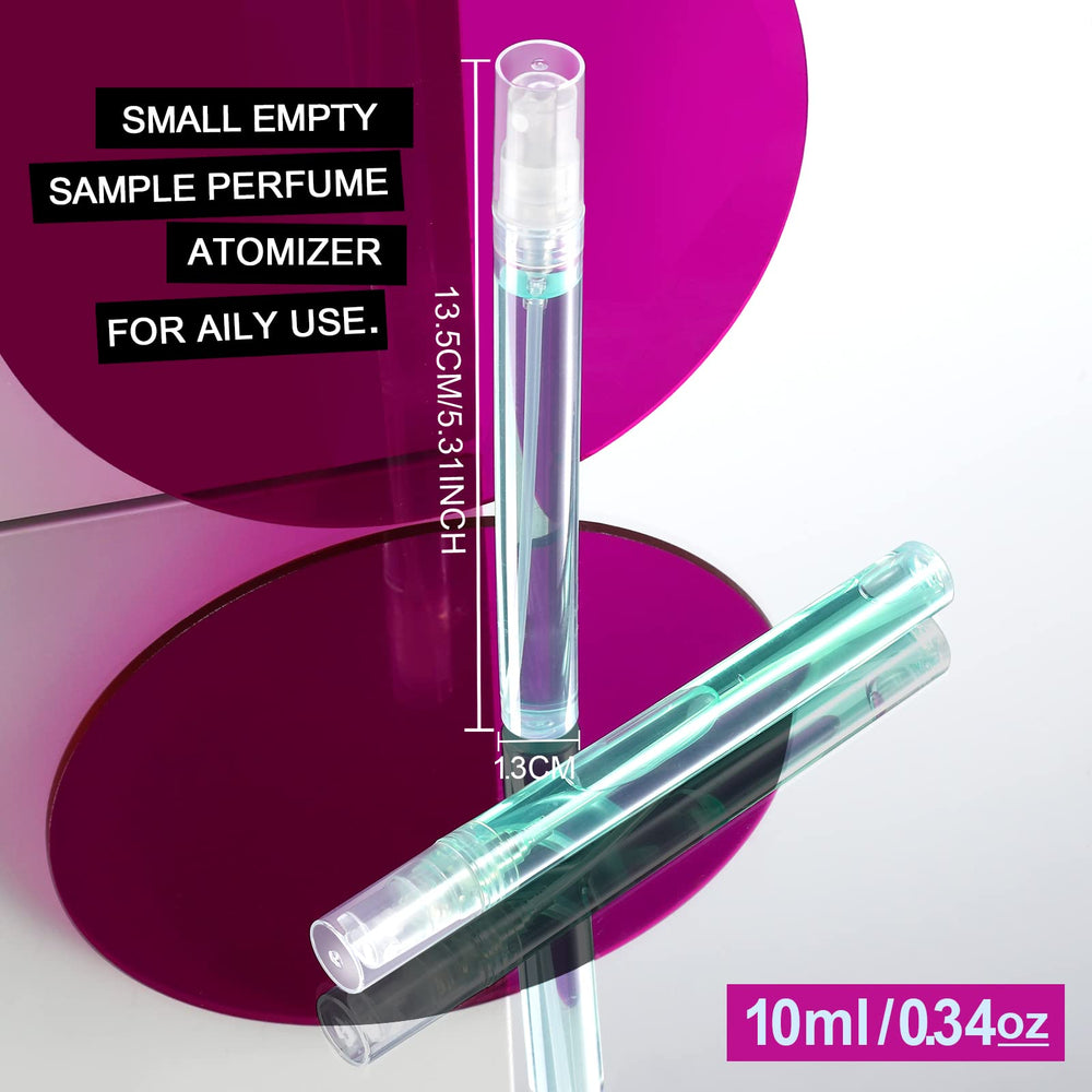 Teenitor 10ml perfume bottle with snap cap for secure travel.
