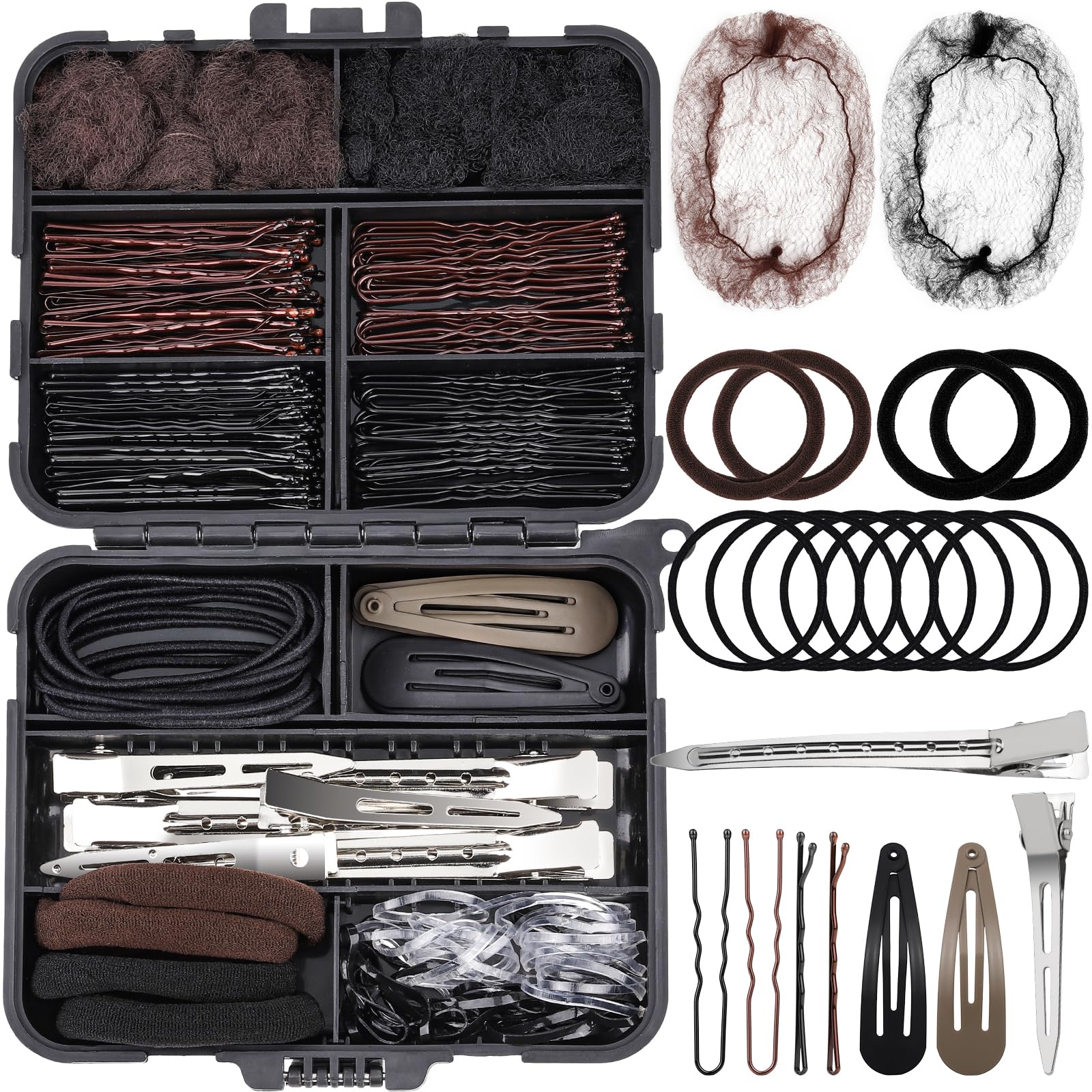 Teenitor 163psc pasadores para cabello, fijan peinados con seguridad
