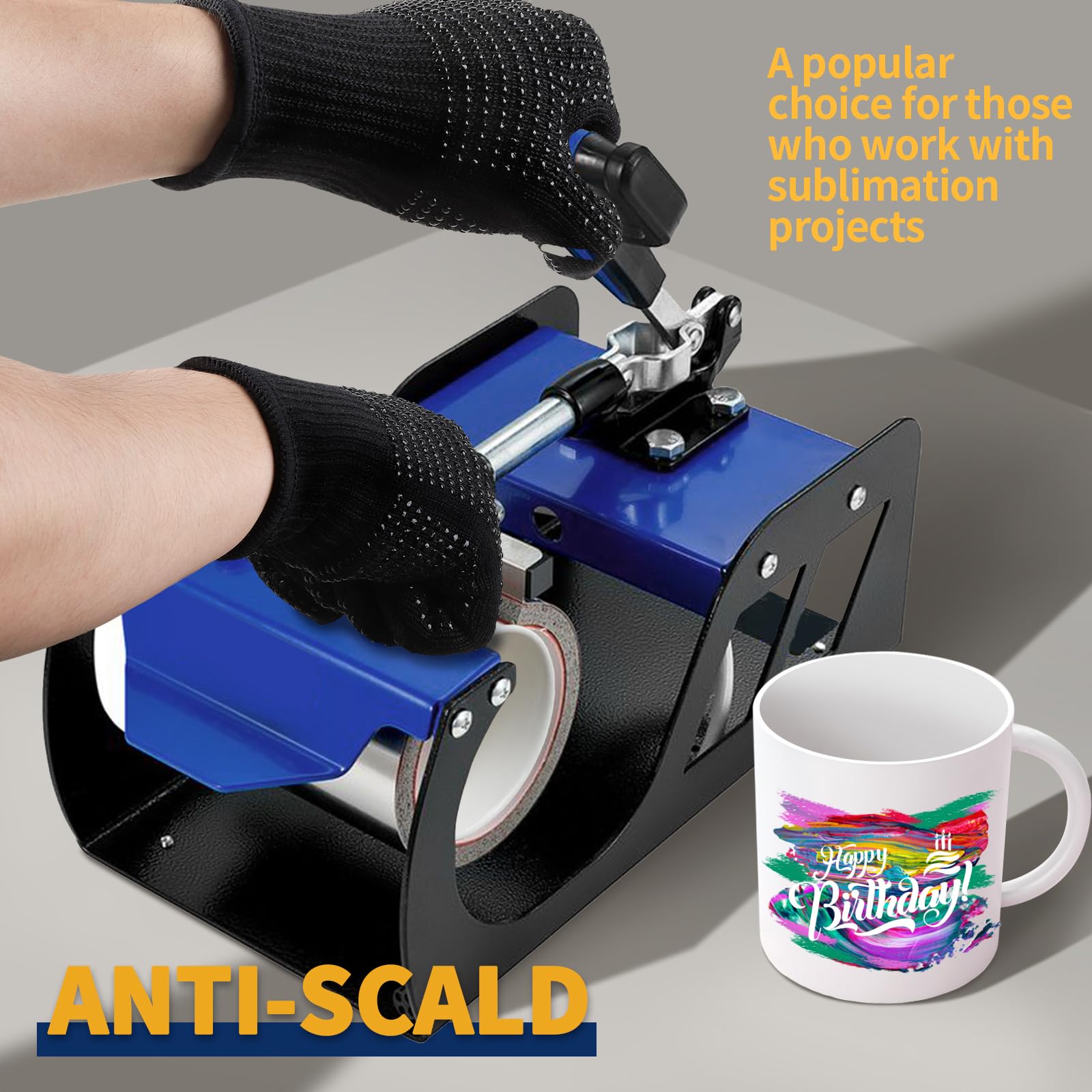 Teenitor adjustable wrist-strap gloves ensure a snug fit for most hands.