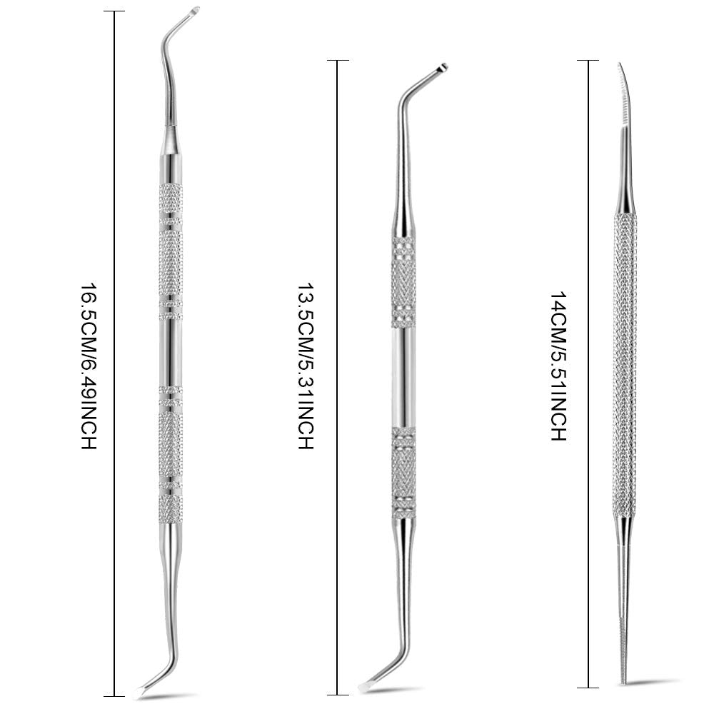 Teenitor angled ingrown toenail lifter designed for precise lifting.
