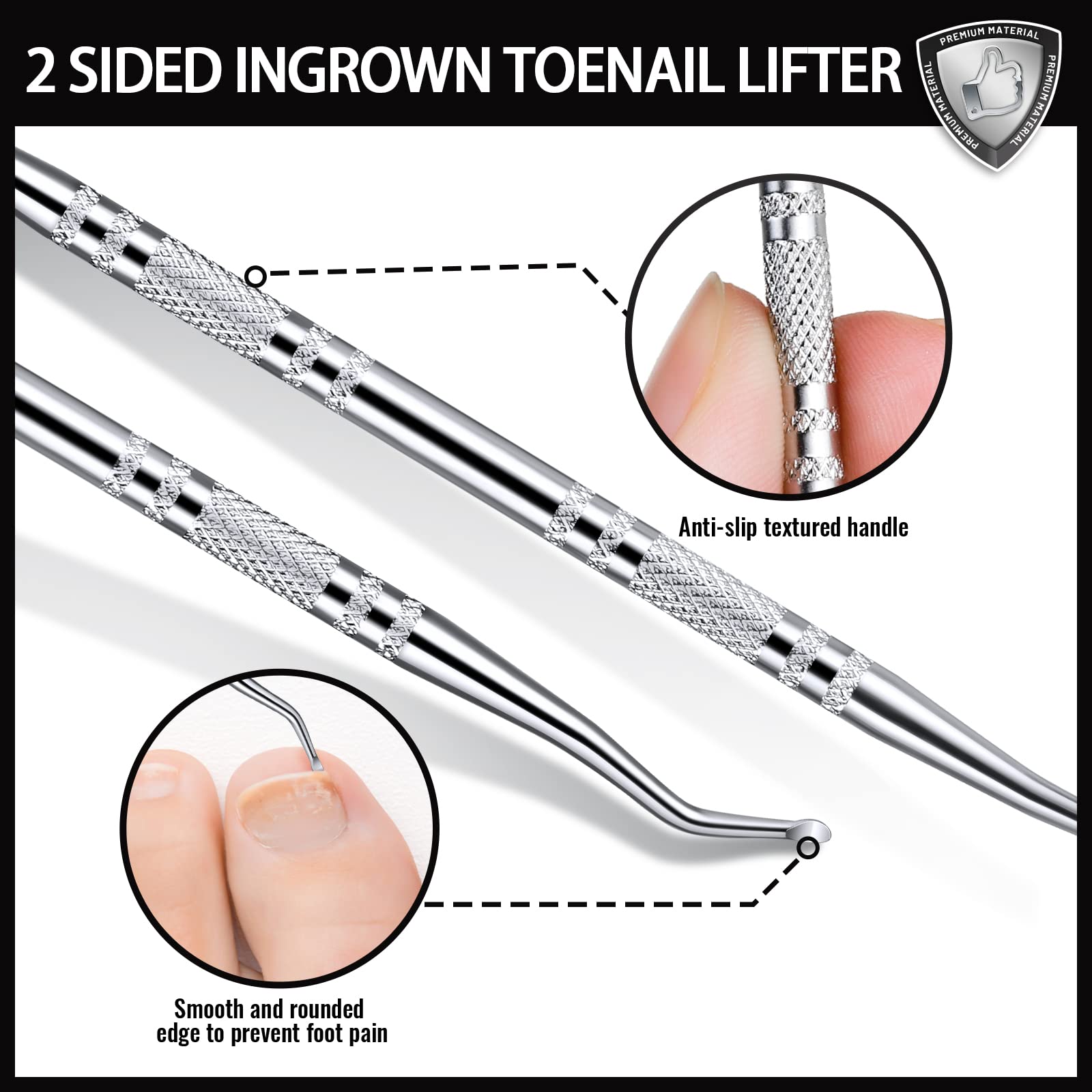 Teenitor at-home pedicure kit for convenient nail care