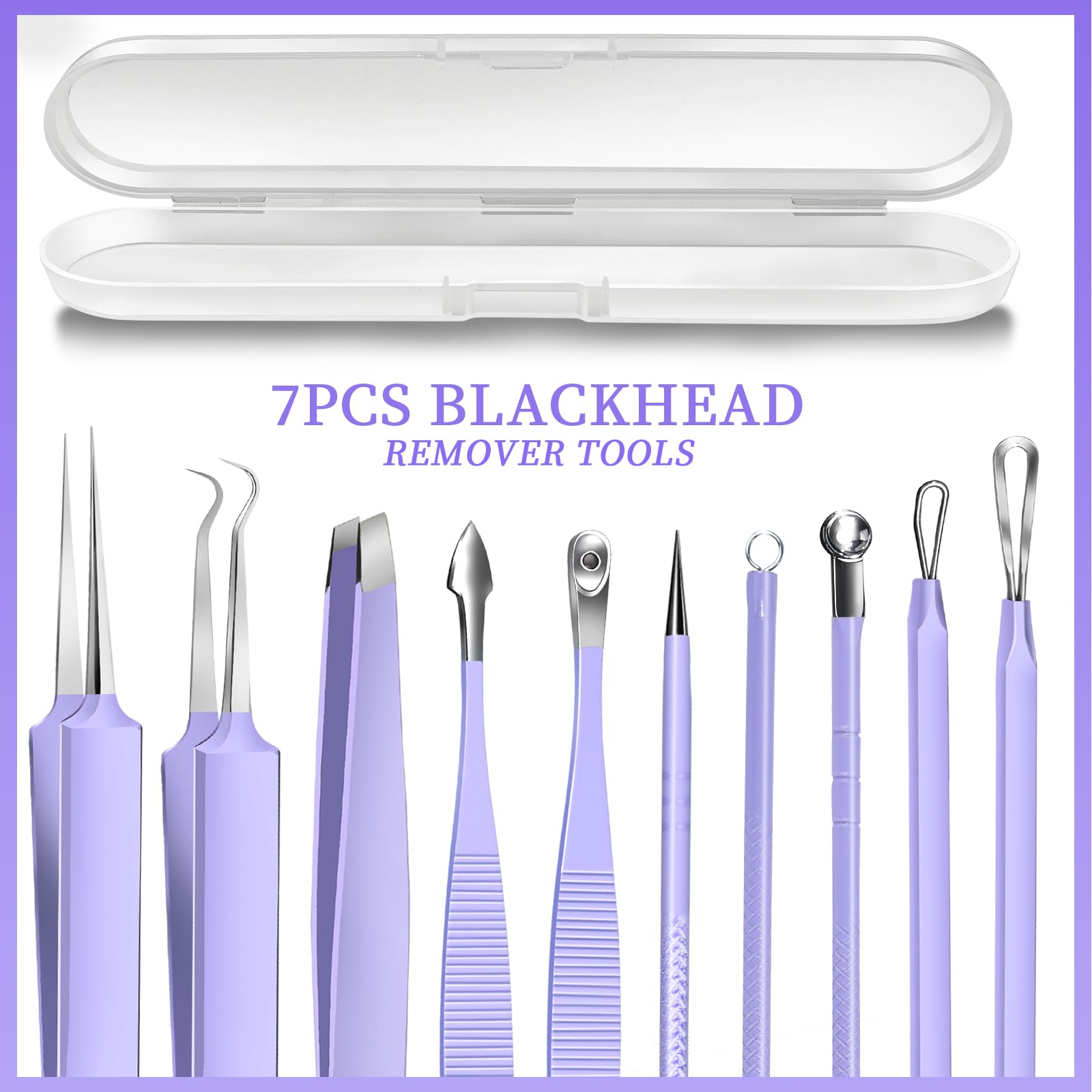 Teenitor blackhead remover steel tool built for safe, hygienic use and easy sanitization.