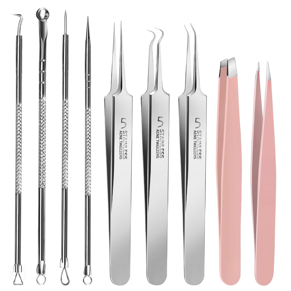 Teenitor blackhead tweezers kit for precise extraction and clean pore care.
