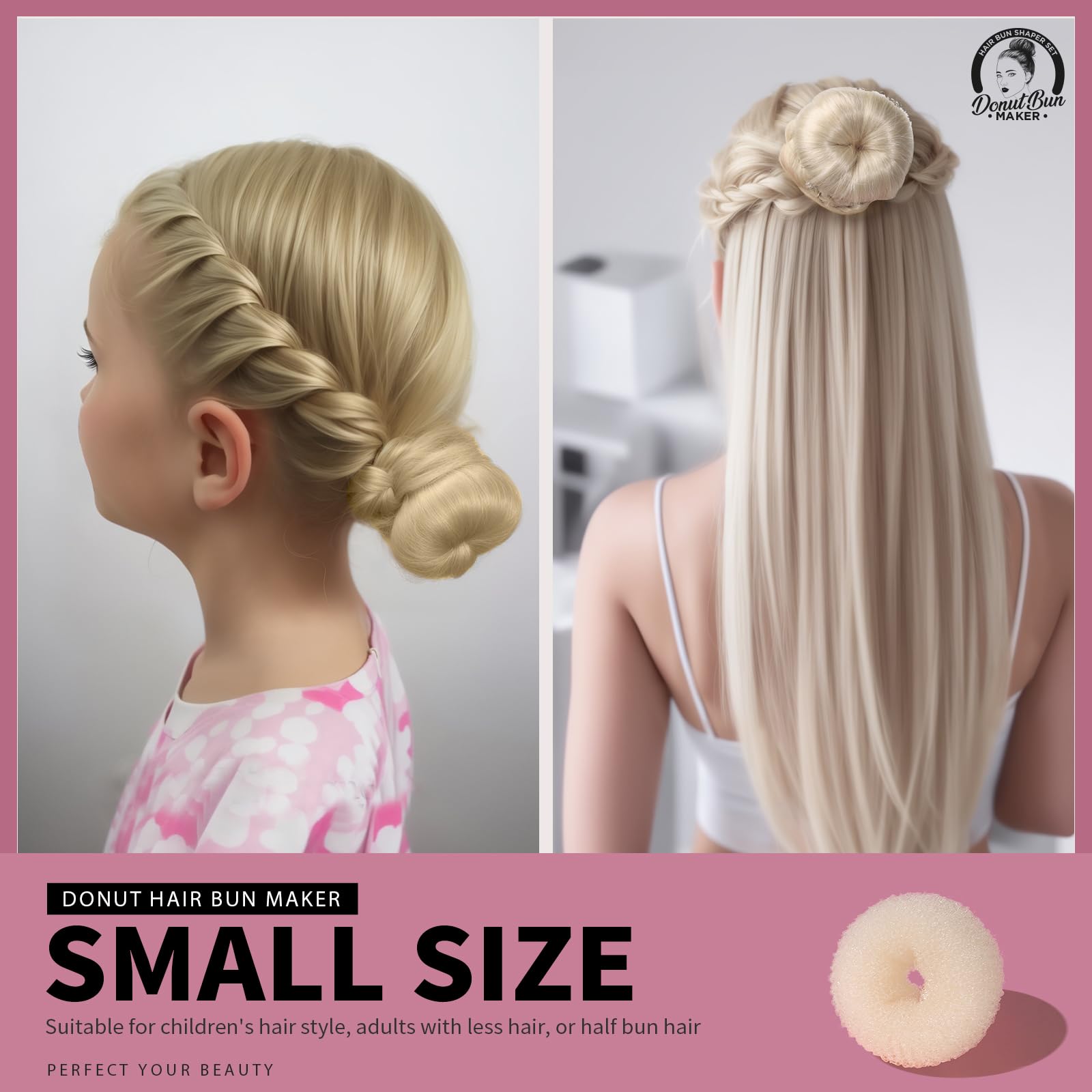 Teenitor blonde hair pins 6 cm for secure hair fixing without snag.