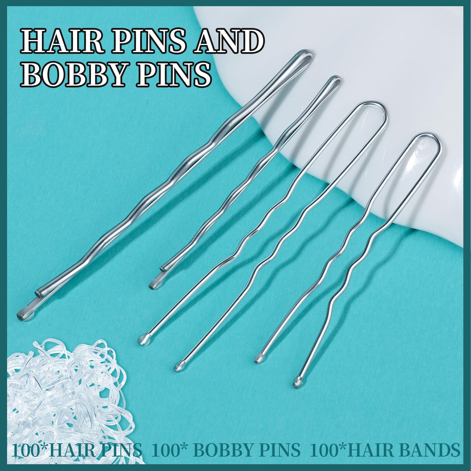 Teenitor long bobby pins 2.75 inches for versatile styling and updos.