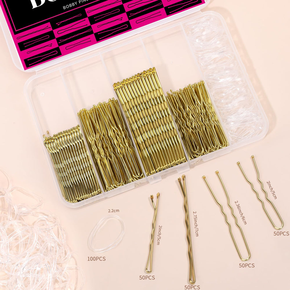 Teenitor bun pins 2-inch for smooth bun creation.