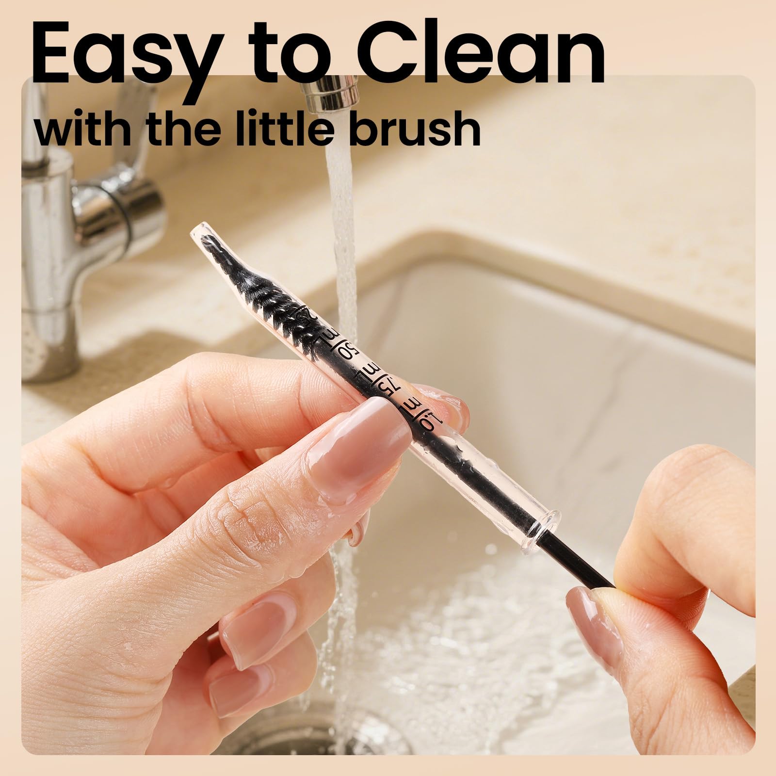 Teenitor cleaning brushes designed for dropper maintenance