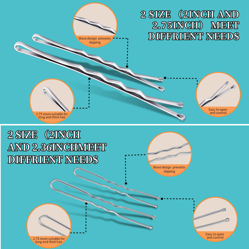 Teenitor clear hair bands for seamless hold and flexible styling.