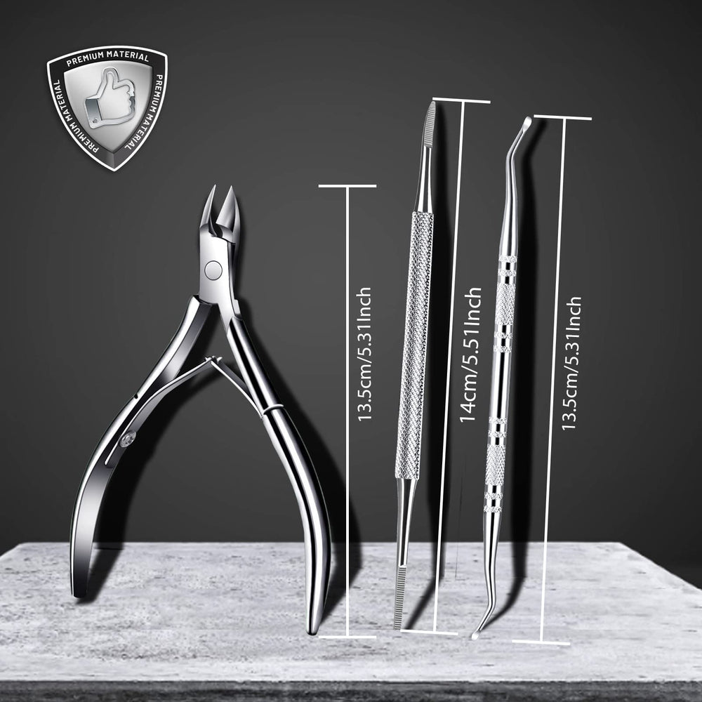 Teenitor comprehensive ingrown toenail set in use for grooming