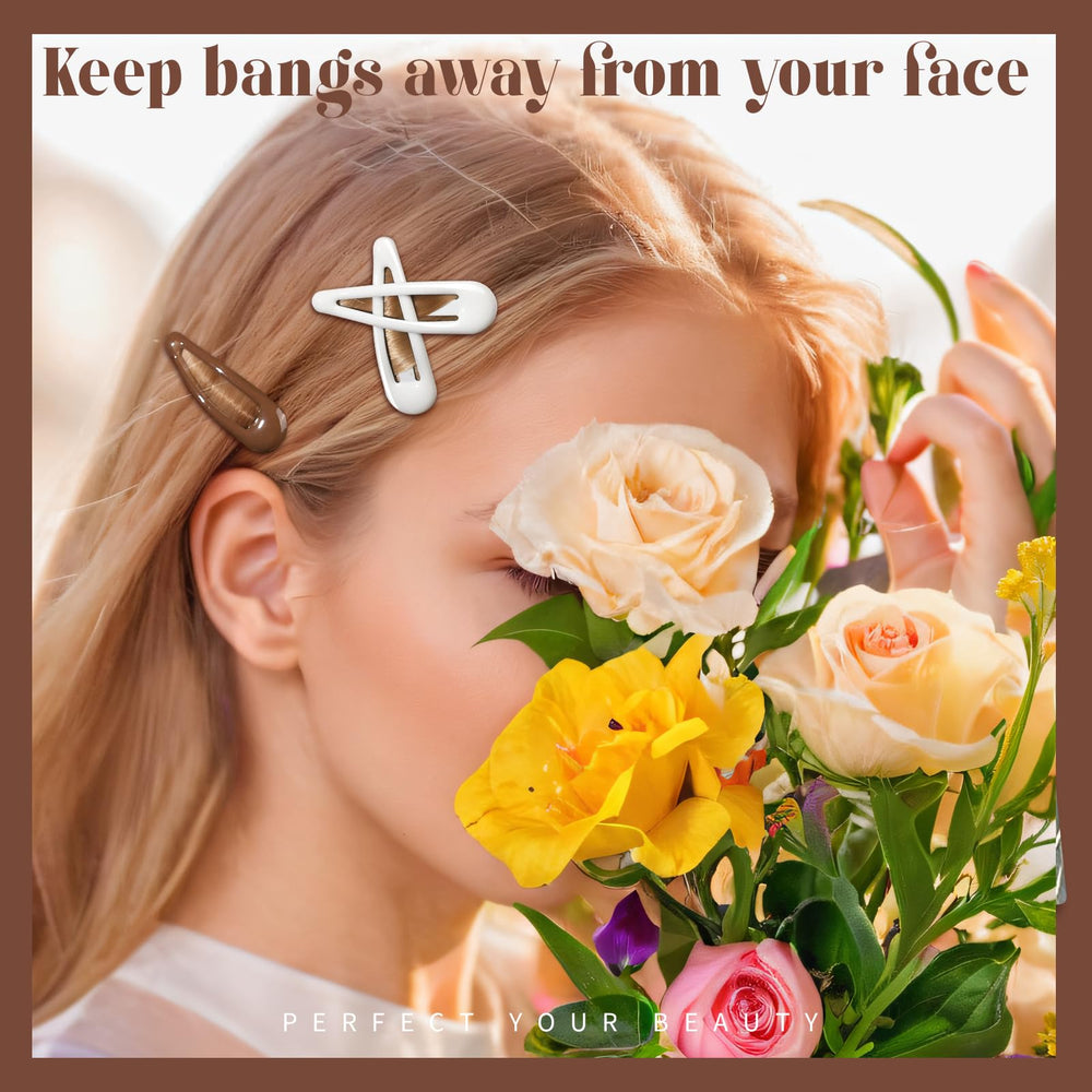 Teenitor snap clips gentle on hair and easy to remove.