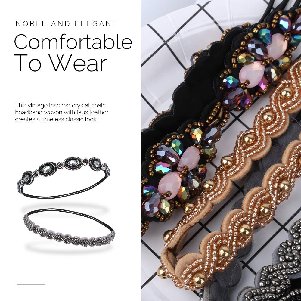 Diadema Teenitor para sombrero cowgirl con brillo suave para festivales.