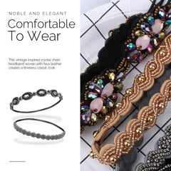 Diadema Teenitor para sombrero cowgirl con brillo suave para festivales.