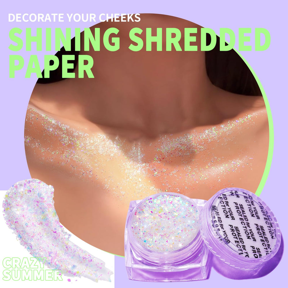 Teenitor easy-remove glitter keeps skin comfortable after dancing