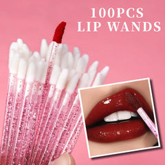 Teenitor double-sided eyeshadow brushes disposable for smooth color pickup