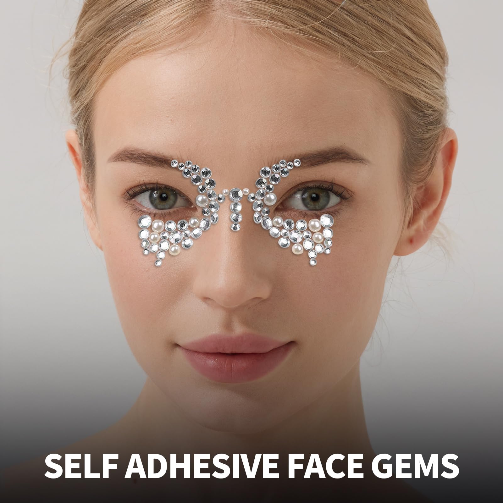 Teenitor face gems 3mm 900pcs perfect for subtle, sparkling accents.