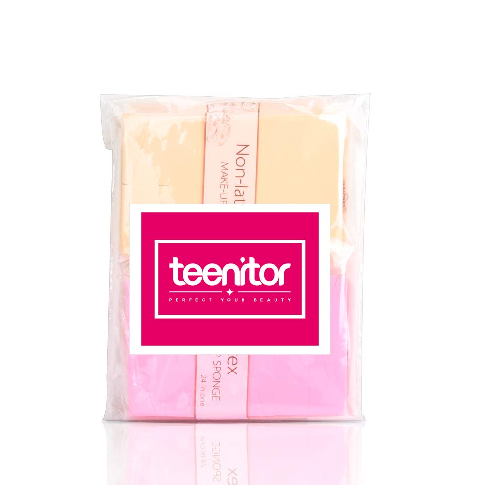 Teenitor festival makeup sponges ready for quick touch-ups.