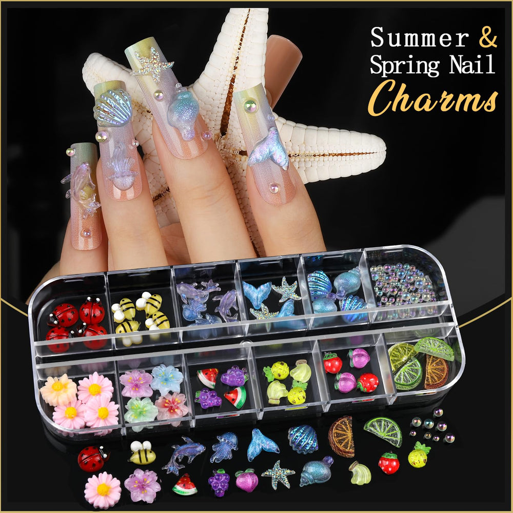 Teenitor flat-back rhinestones close-up highlighting elegant accents for luxe nails