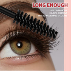 Teenitor flexible mascara brush head adapts to lashes.