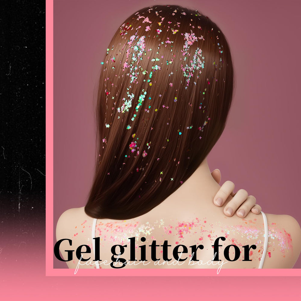 Teenitor glitter shift under light creates dynamic, festival-ready shine.