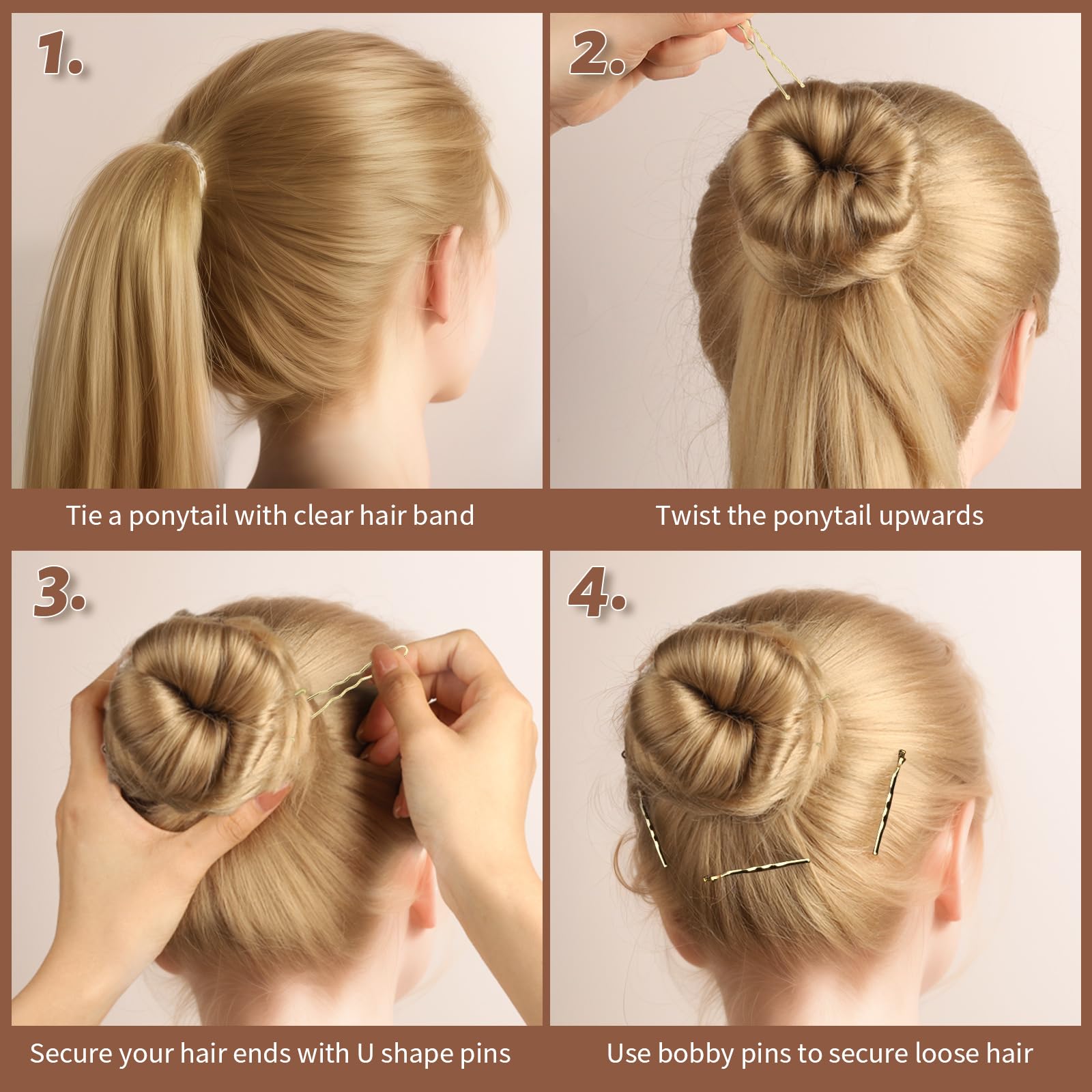 Teenitor hair accessories set shows essential styling options for on-the-go looks.
