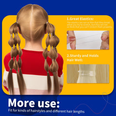 Teenitor hair bands storage container keeps bands clean and organized