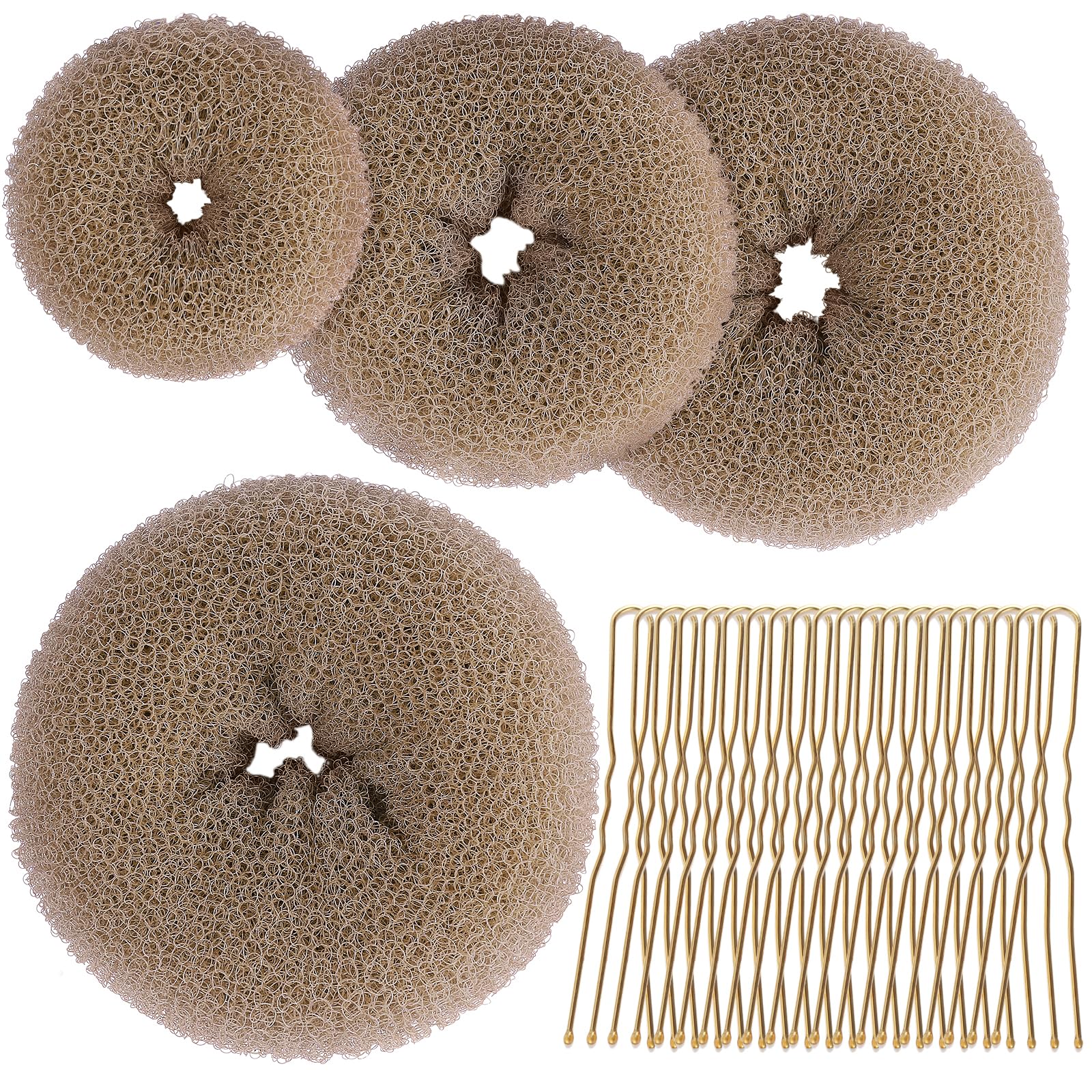 Teenitor Hair Bun Shaper extra-large donut for secure, voluminous updos.