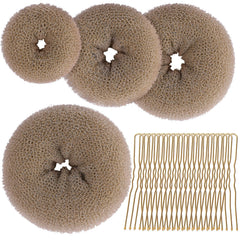 Teenitor Hair Bun Shaper extra-large donut for secure, voluminous updos.