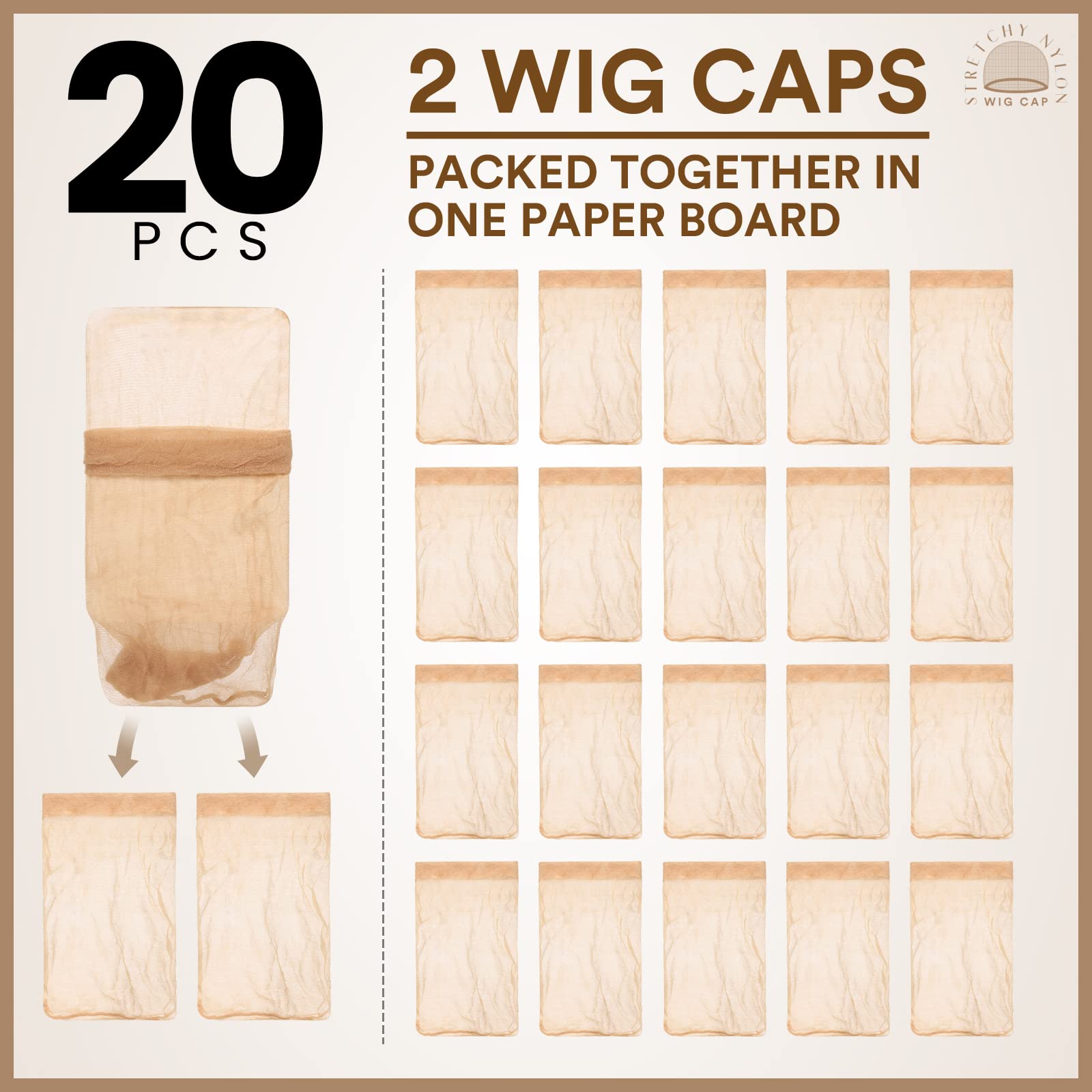 Teenitor HD wig cap skin-tone friendly for a natural look under lace fronts.