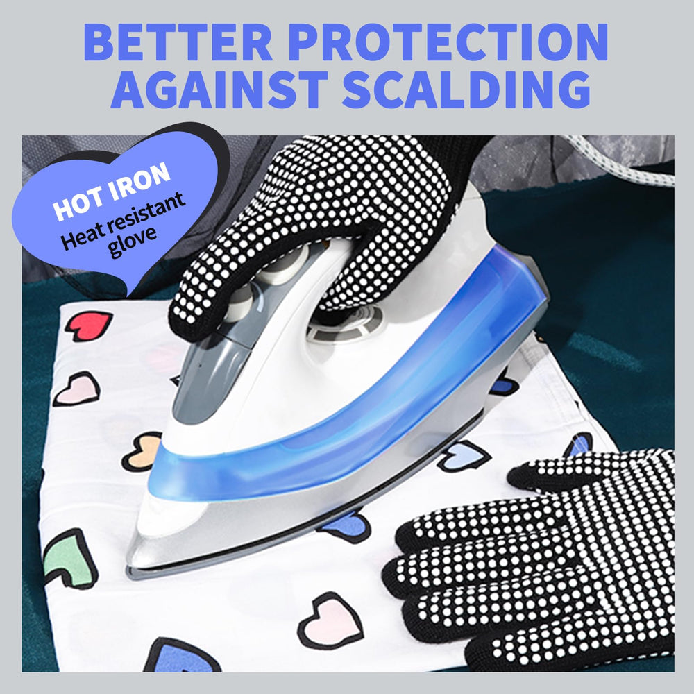 Teenitor heat-resistant material keeps hands protected during long styling sessions.