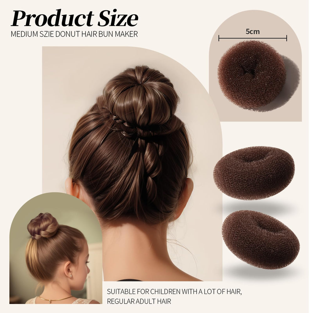 Teenitor invisible hair nets securing bun during activity