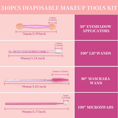 Teenitor lip applicators disposable for neat lipstick application