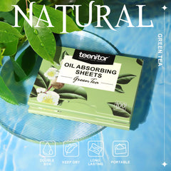Teenitor makeup-friendly oil-absorbing sheets prevent smudging during use
