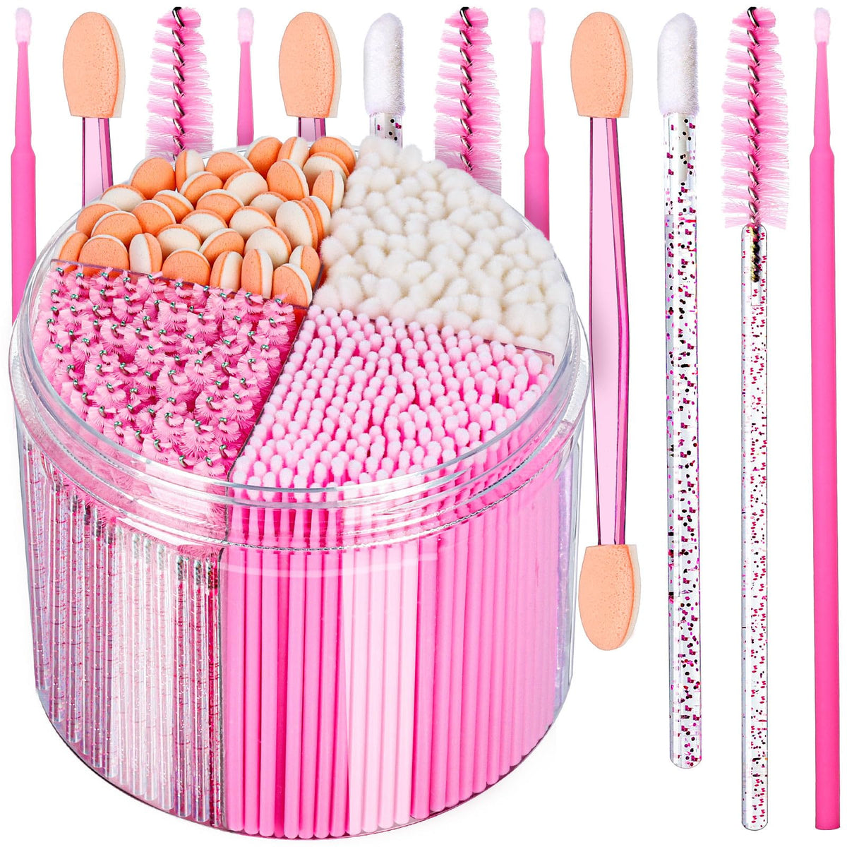 Teenitor mascara wands disposable for clean, precise lash application