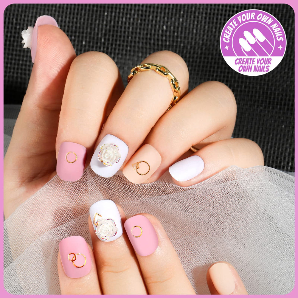 Matte color set in 12 hues for small hands from Teenitor.