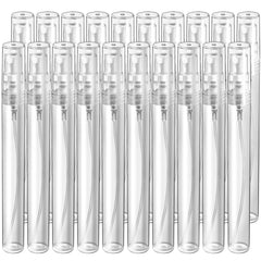 Teenitor mini spray bottle 10ml with clear body showing liquid level for easy visibility.