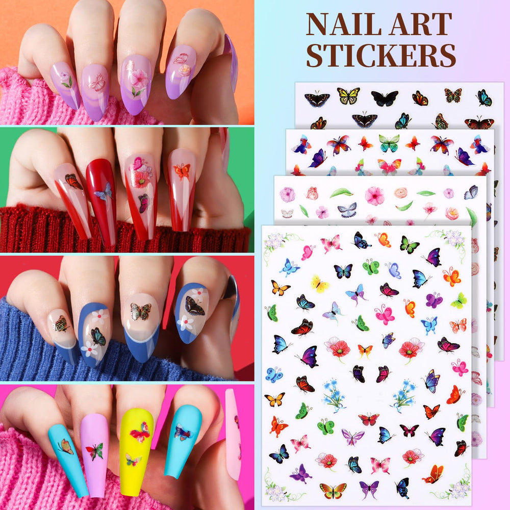 Teenitor nail gems and rhinestones boxes add sparkle and variety