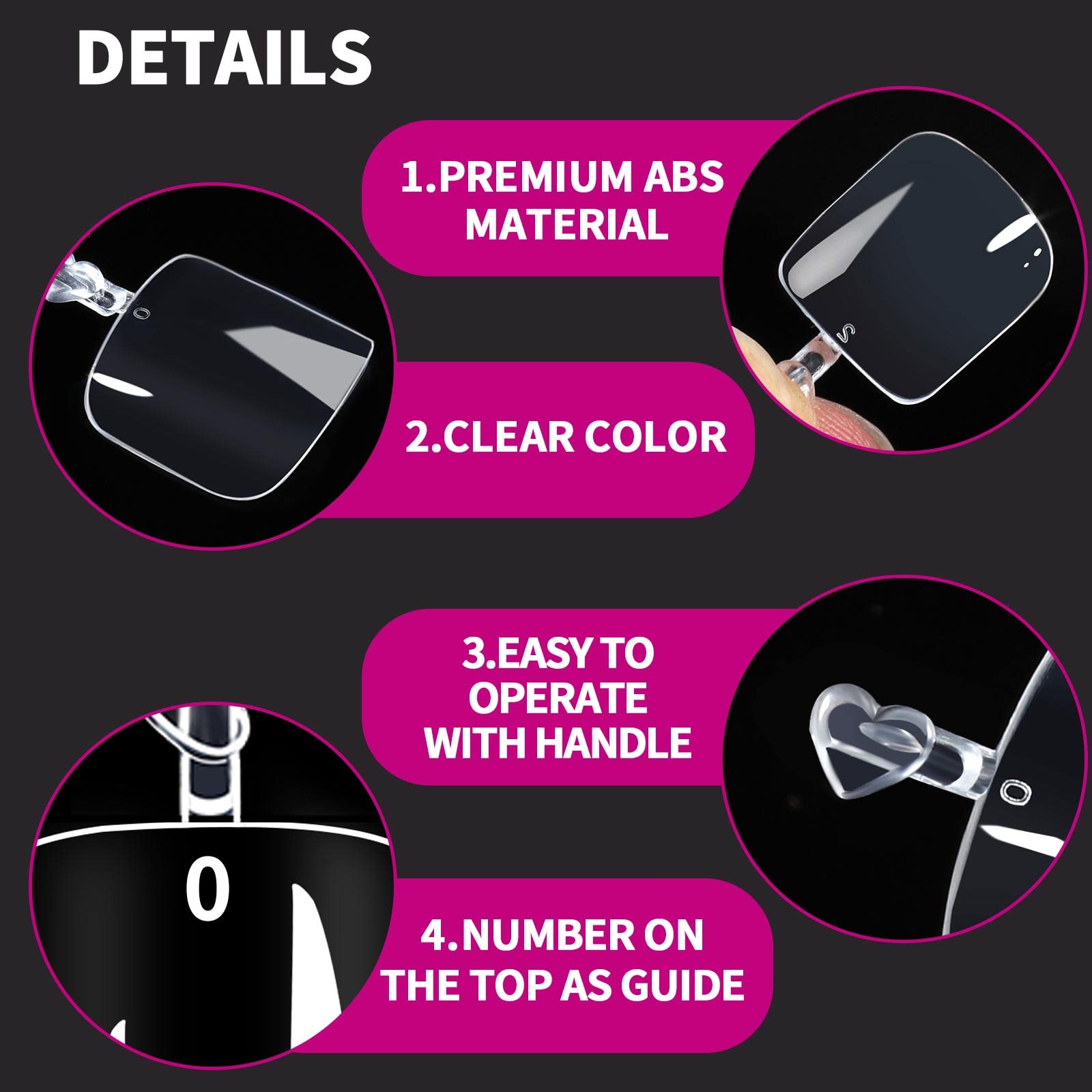 Teenitor nail glue 2g set provides strong adhesion for false nails