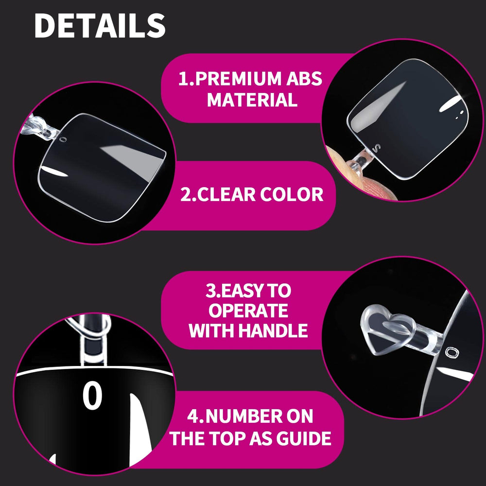 Teenitor nail glue 2g set provides strong adhesion for false nails