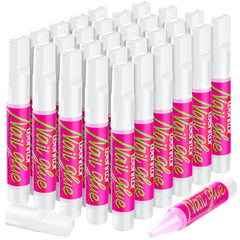Teenitor Nail Glue bulk pack with 30 tubes and strong hold for press-on nails
