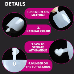 Teenitor 2g nail glue pack secures false toe nails easily.