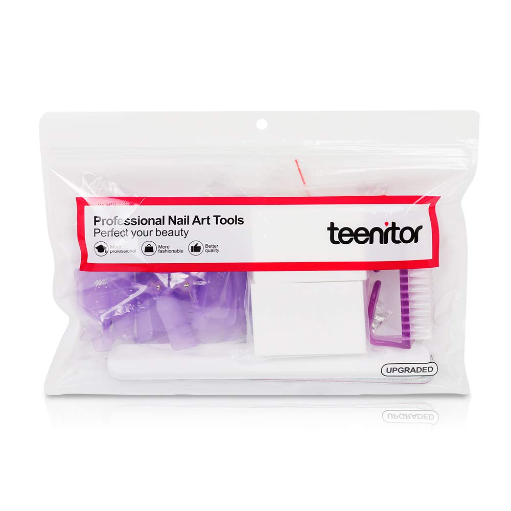 Teenitor Purple Gel Remover Kit for convenient at-home routine
