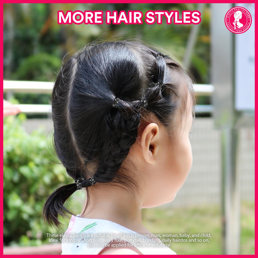 Teenitor no-snag hair ties stay gentle on fine hair