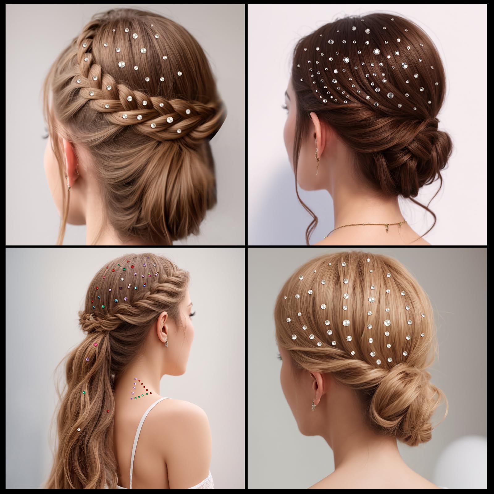 Teenitor pearl hair gems for quick, elegant updos.