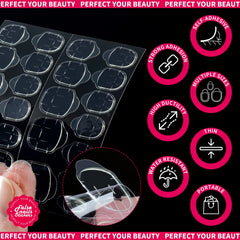 Teenitor pink magnetic nail stand for art tips and stable display.